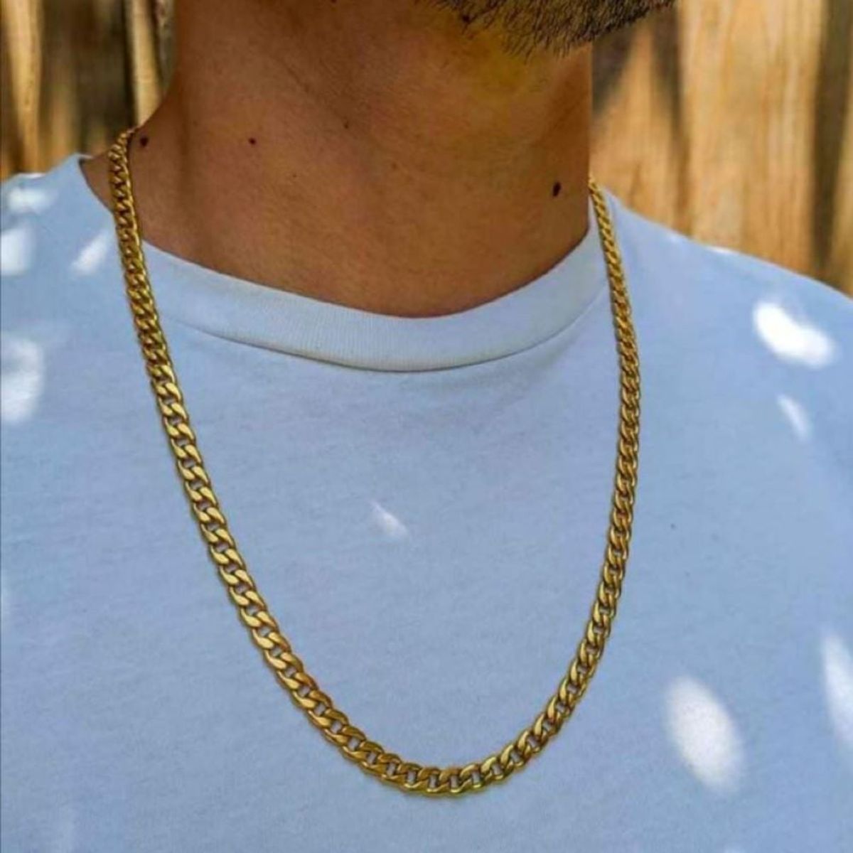 GENERICO - Collar cubano hombre en acero inoxidable 316L calidad garantizada