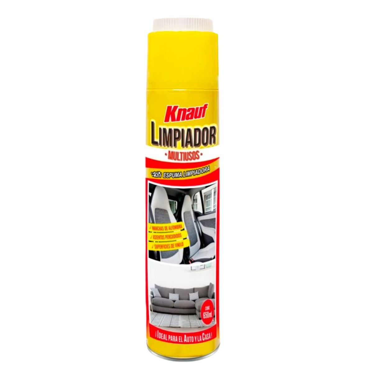KNAUF - Pack x12 Limpiador Multiusos de Espuma Knauf 650ml