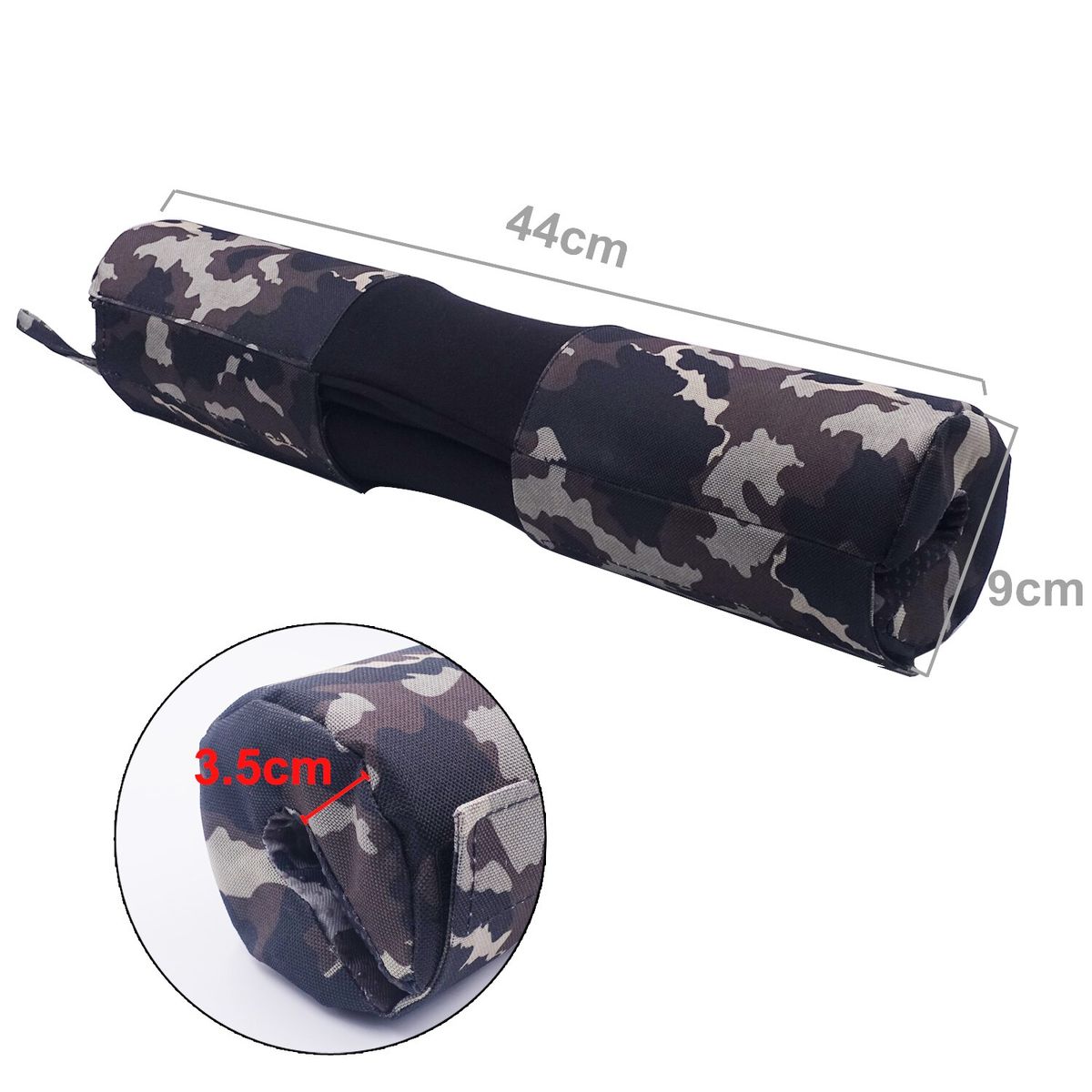 GENERICO - Almohadilla Camuflada Para Barra De Pesas Protector Hombro