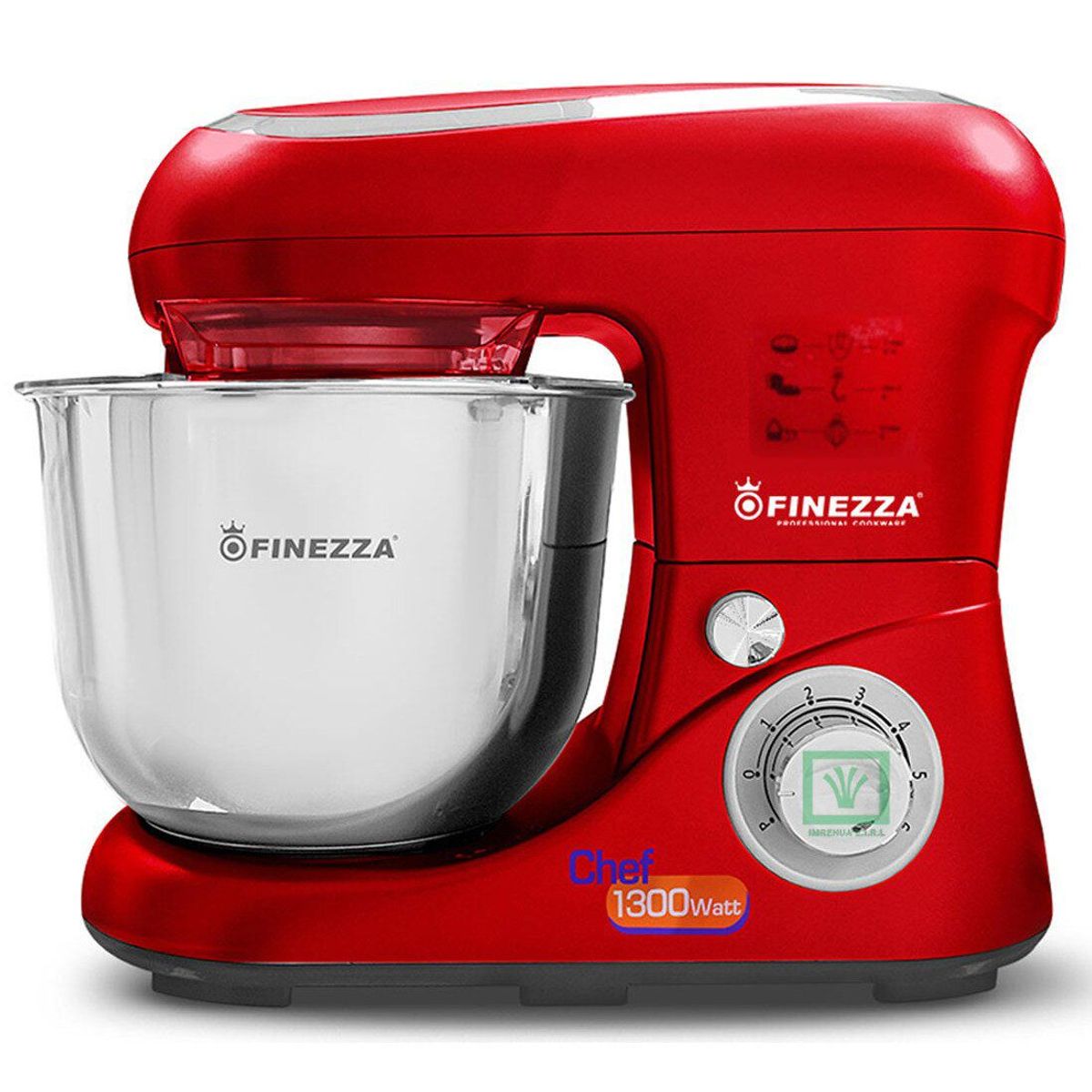 FINEZZA - Batidora Orbital 1300W FZ-6822B 6 Velocidades