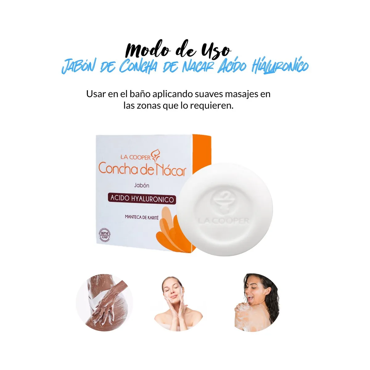 GENERICO - Crema Rejuvenece Hyaluronico  - 100g  Jabón Concha de Nácar