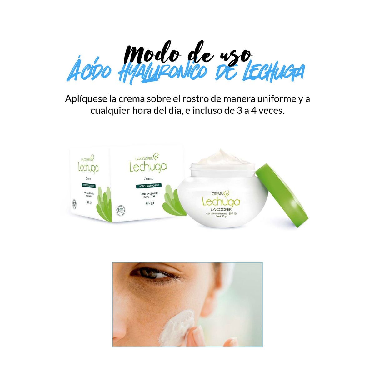 GENERICO - Crema Lechuga 50g + Jabón de Arroz -  La Cooper