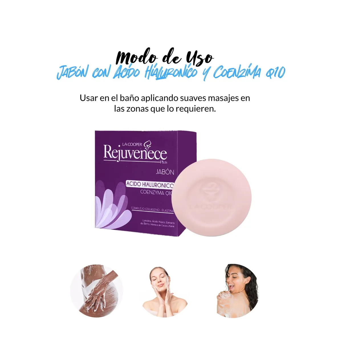 GENERICO - Crema Rejuvenece Hyaluronico 100g - Jabón Acido Hialuronico