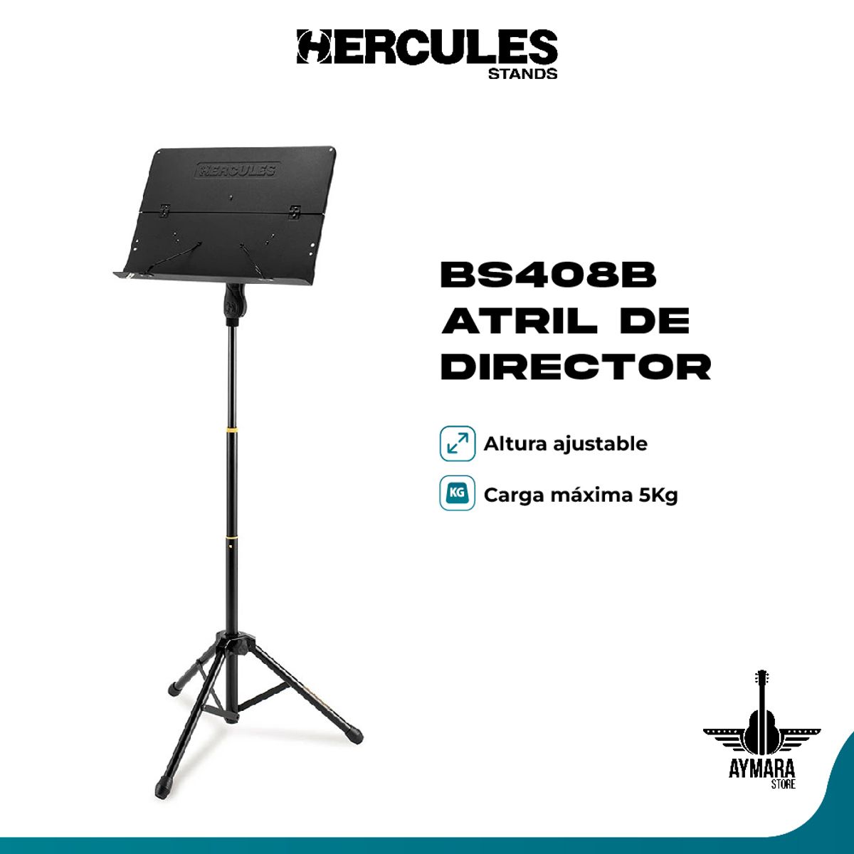 HERCULES - HERCULES BS408B ATRIL DE DIRECTOR