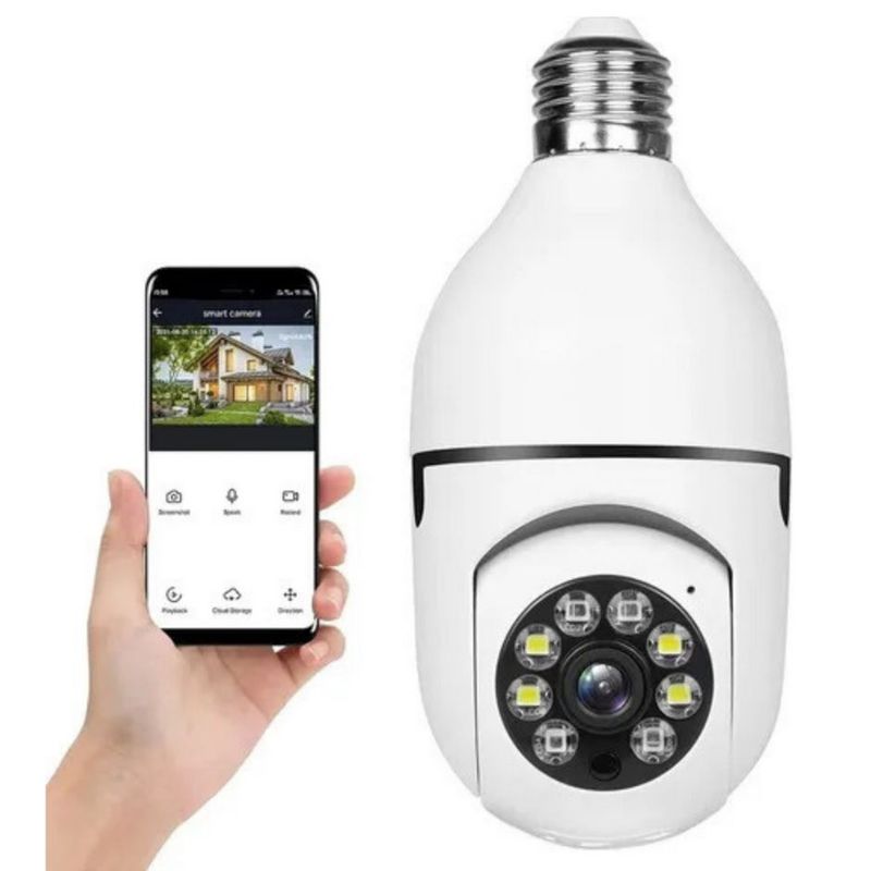 SEISA - Camara De Vigilancia Fullhd Nocturna - Wifi Para Celular - Ptz Robotica