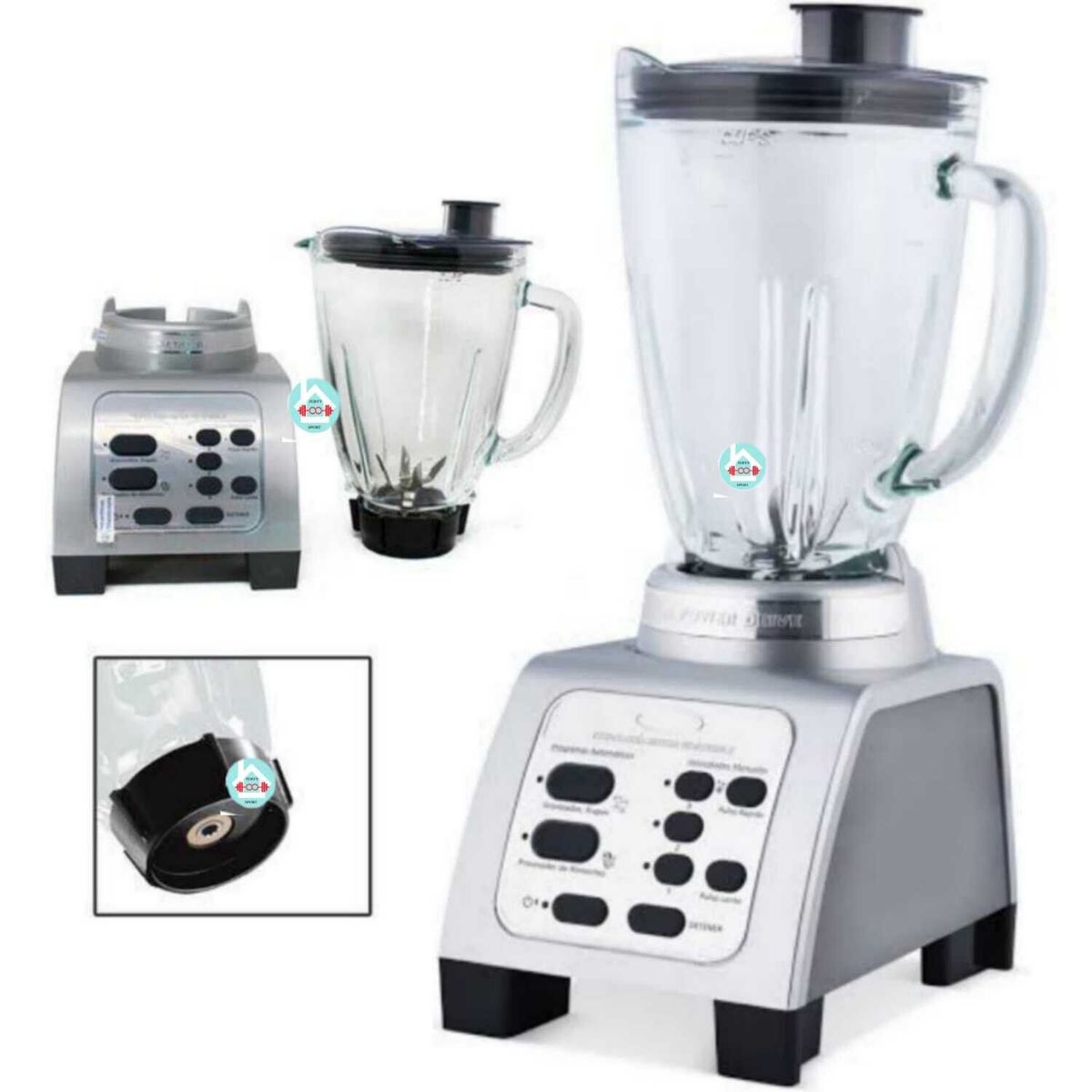 GENERICO - Licuadora Digital Tecnología Motor Reversible