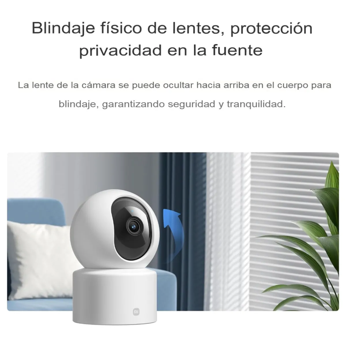 XIAOMI - Camara Seguridad Vigilancia Xiaomi C301 Smart 360° FHD 1080P
