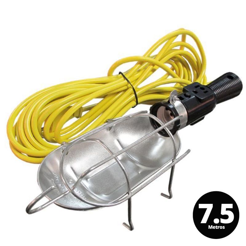 HOME LIGHT - Lámpara para Taller x 7.5 Metros Cable Vulcanizado Home Light