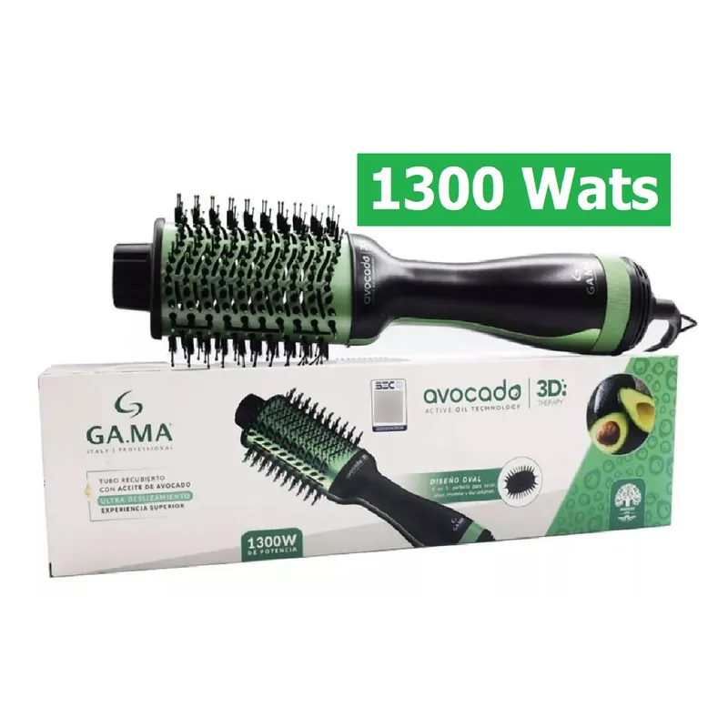 GAMA - Cepillo Alisador Secador Gama 3d Therapy 3 Velocidades