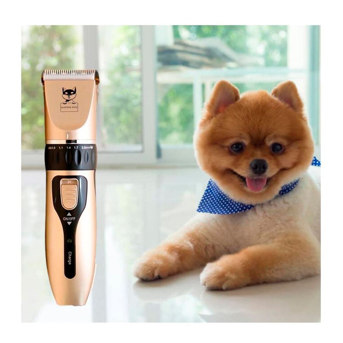 GENERICO - Cortadora De Pelo Para Mascota Recargable Inalámbrica