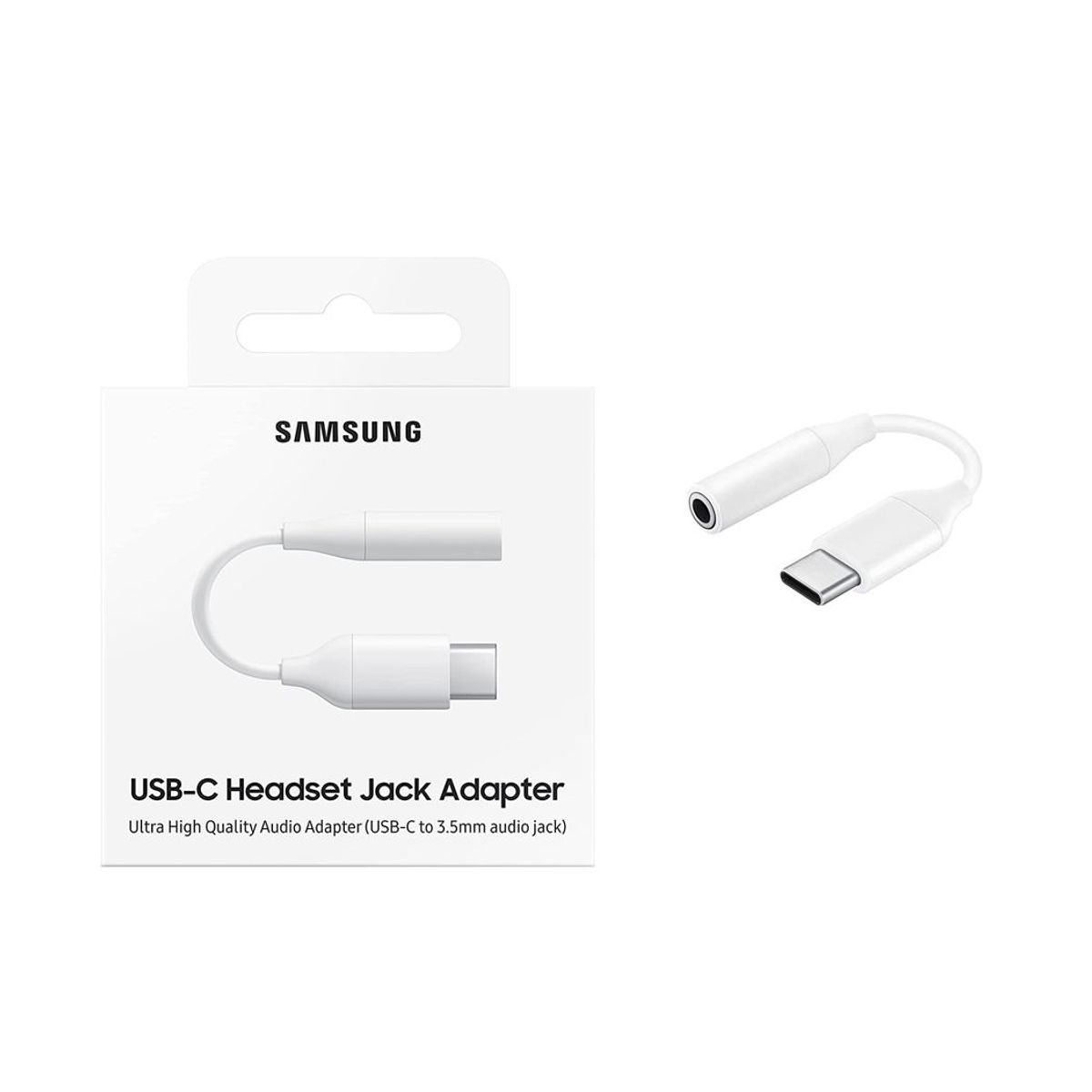 SAMSUNG - Adaptador Samsung Tipo C A Jack Original