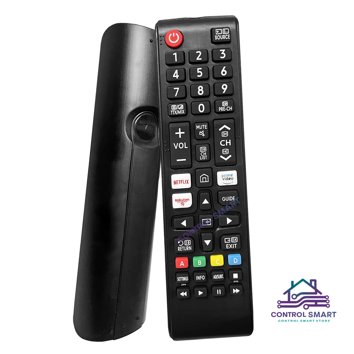 GENERICO - Control Remoto Compatible Para Samsung Smart Tv 4k Neflix Prime Video