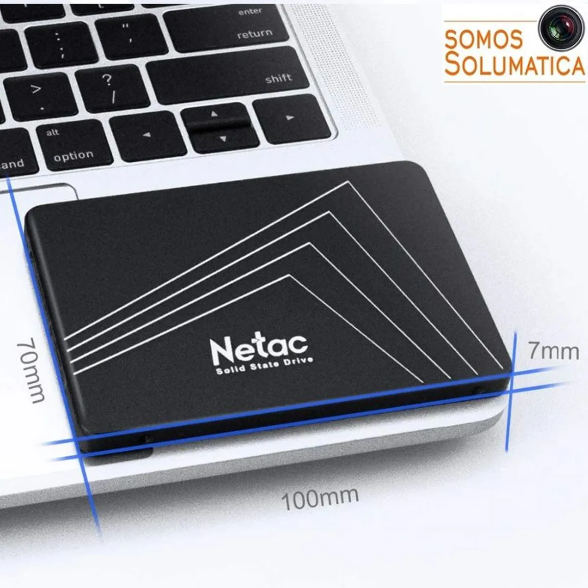 NETAC - Disco Duro Solido - SSD 512gb - Netac 2.5 Laptop/pc