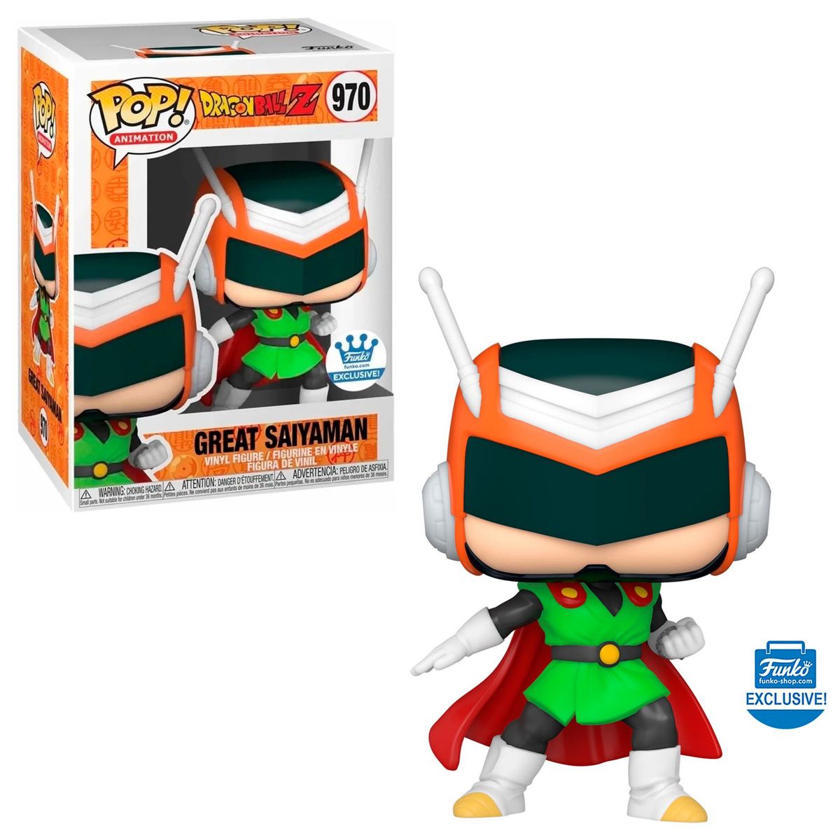 FUNKO - Funko Pop Great Saiyaman - Dragon Ball Z Shop - cajadañada