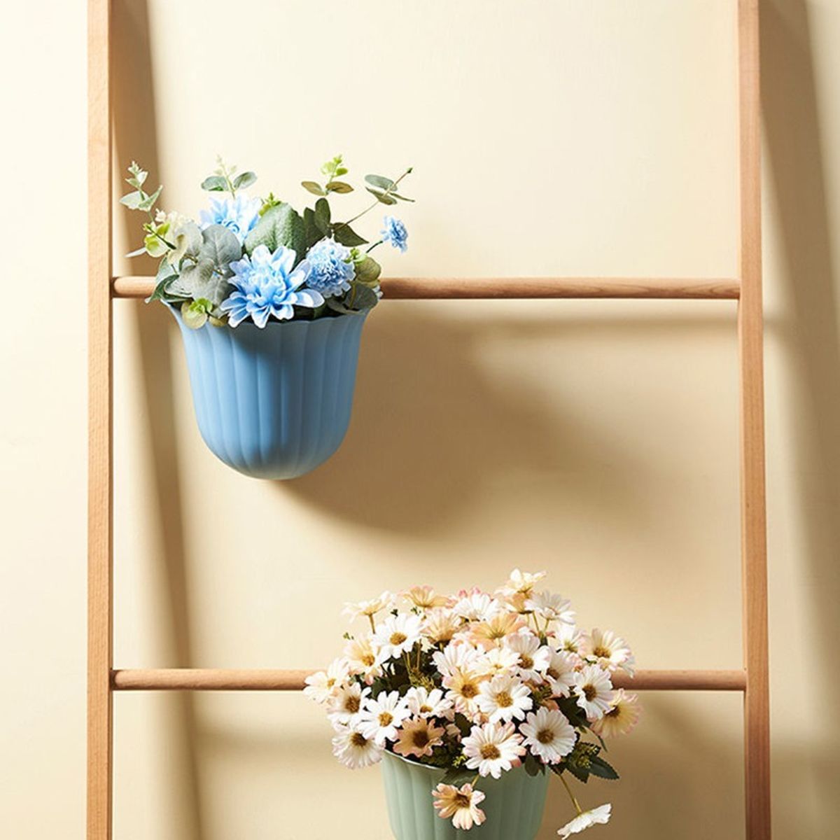 HYGGE - Cesta Maceta Multifuncional Colgante en forma de Flor