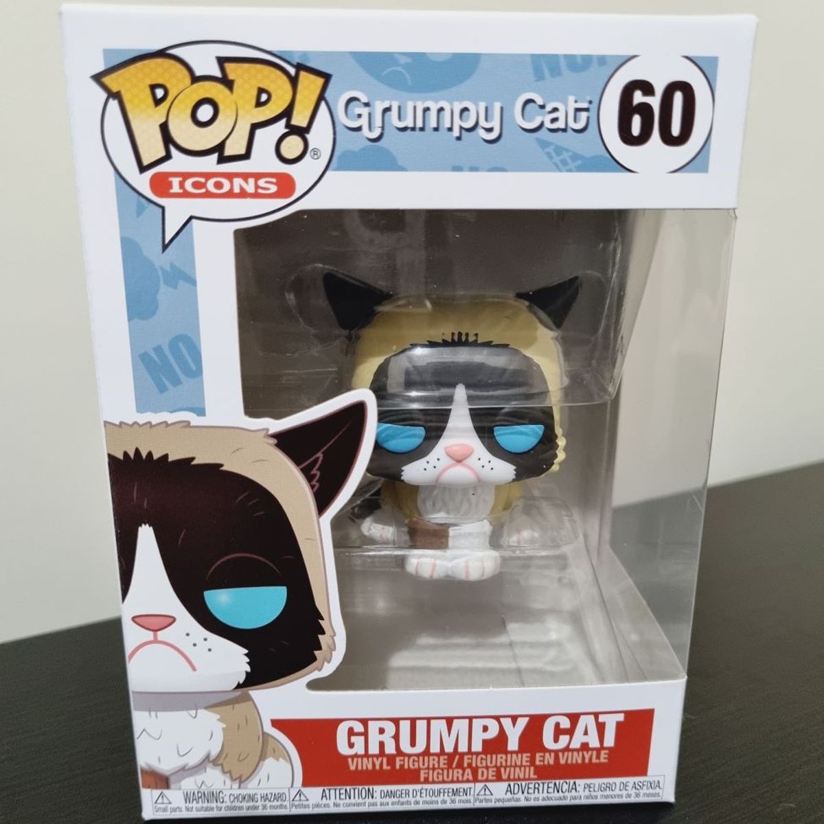FUNKO - Funko Pop gato gruñón Grumpy CAT  - MEME ICONS #60