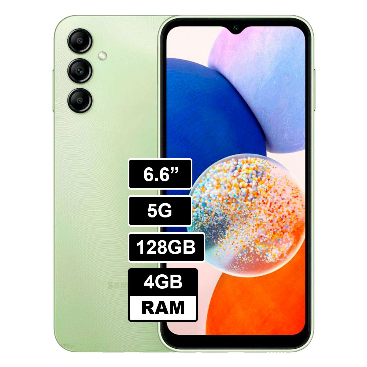 SAMSUNG - SAMSUNG GALAXY A14 5G 128GB 4GB - VERDE