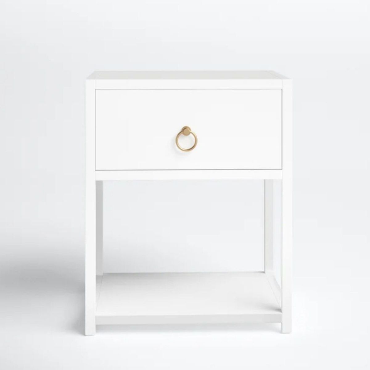 VENTITAS HOME - Velador Contemporáneo Vivacious Ventitas Home Blanco