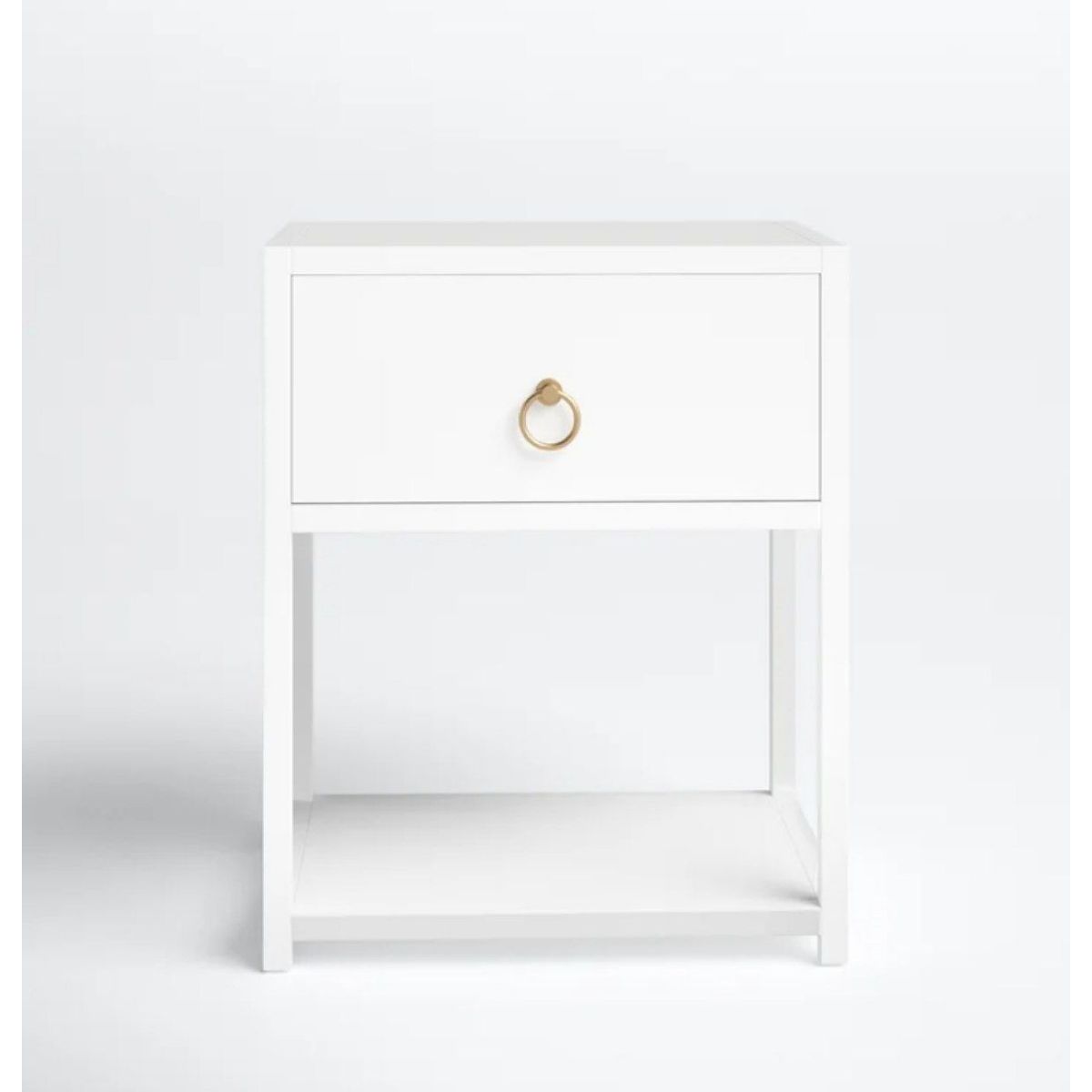 VENTITAS HOME - Velador Contemporáneo Vivacious Ventitas Home Blanco