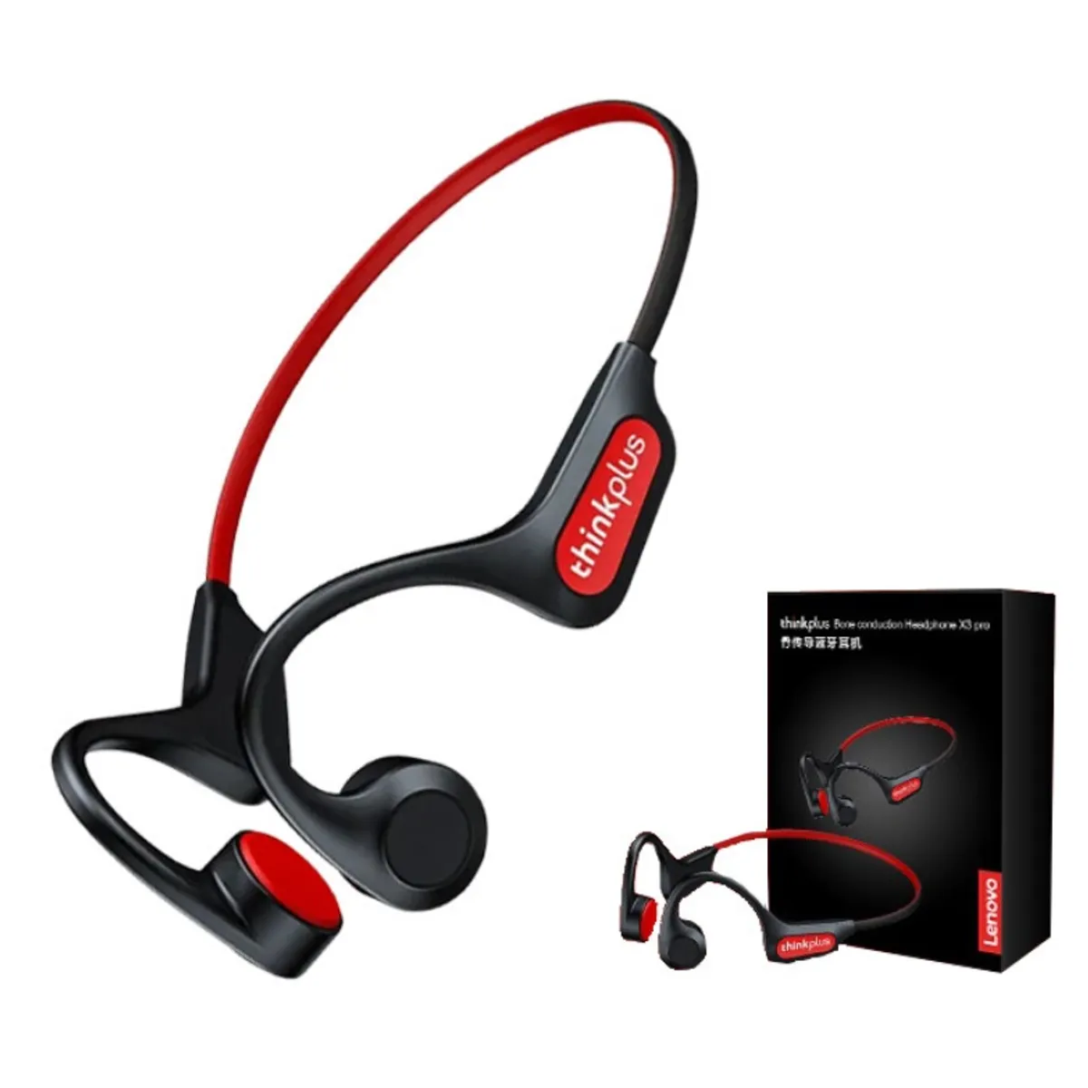 LENOVO - Audífono Bluetooth - Lenovo X3 Pro Conducción Ósea - 8 Horas De Música