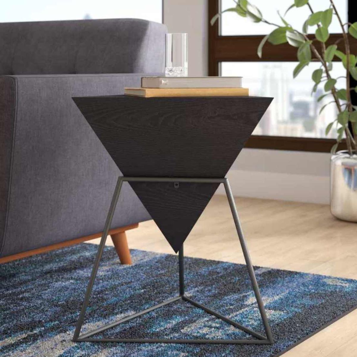 VENTITAS HOME - Velador Minimalista Utah Ventitas Home Negro