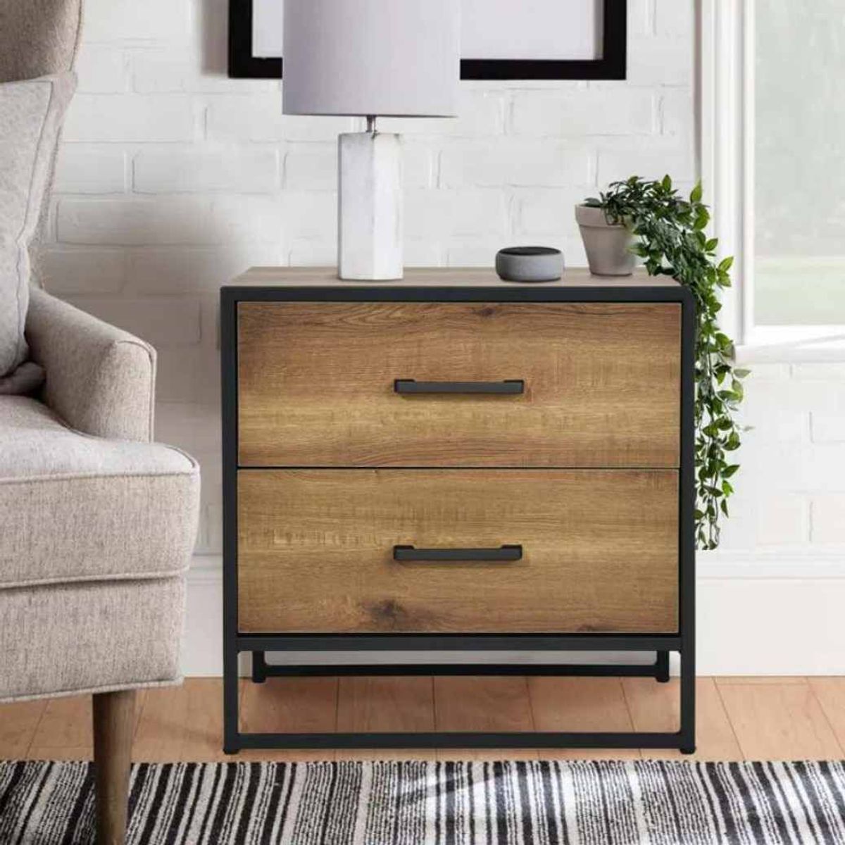 VENTITAS HOME - Velador Industrial Robin Ventitas Home Duna