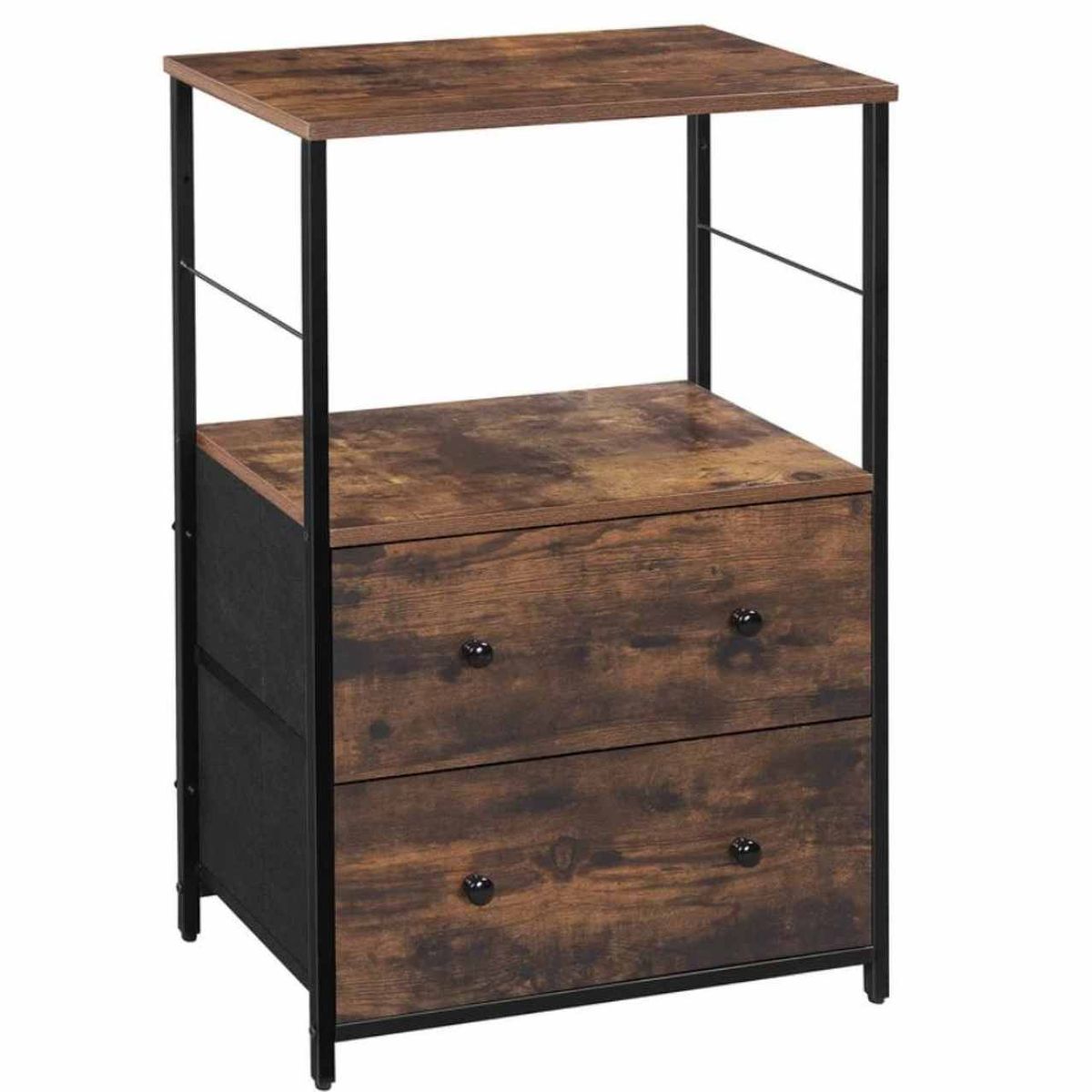 VENTITAS HOME - Velador Contemporáneo Luxx Ventitas Home Caramelo