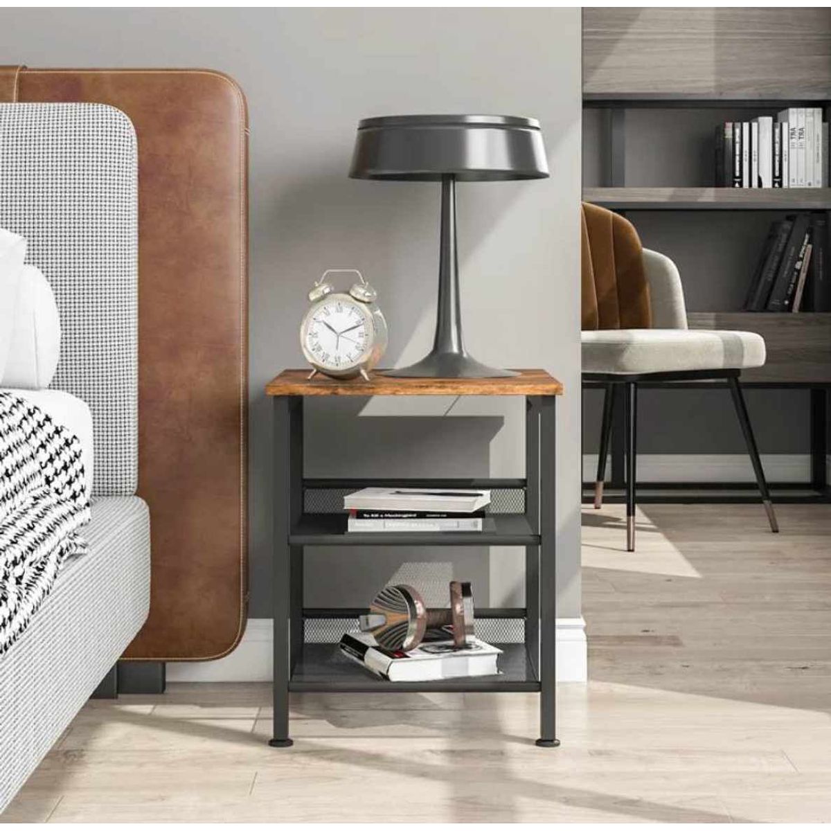 VENTITAS HOME - Mesa Industrial Vania Ventitas Home Caramelo