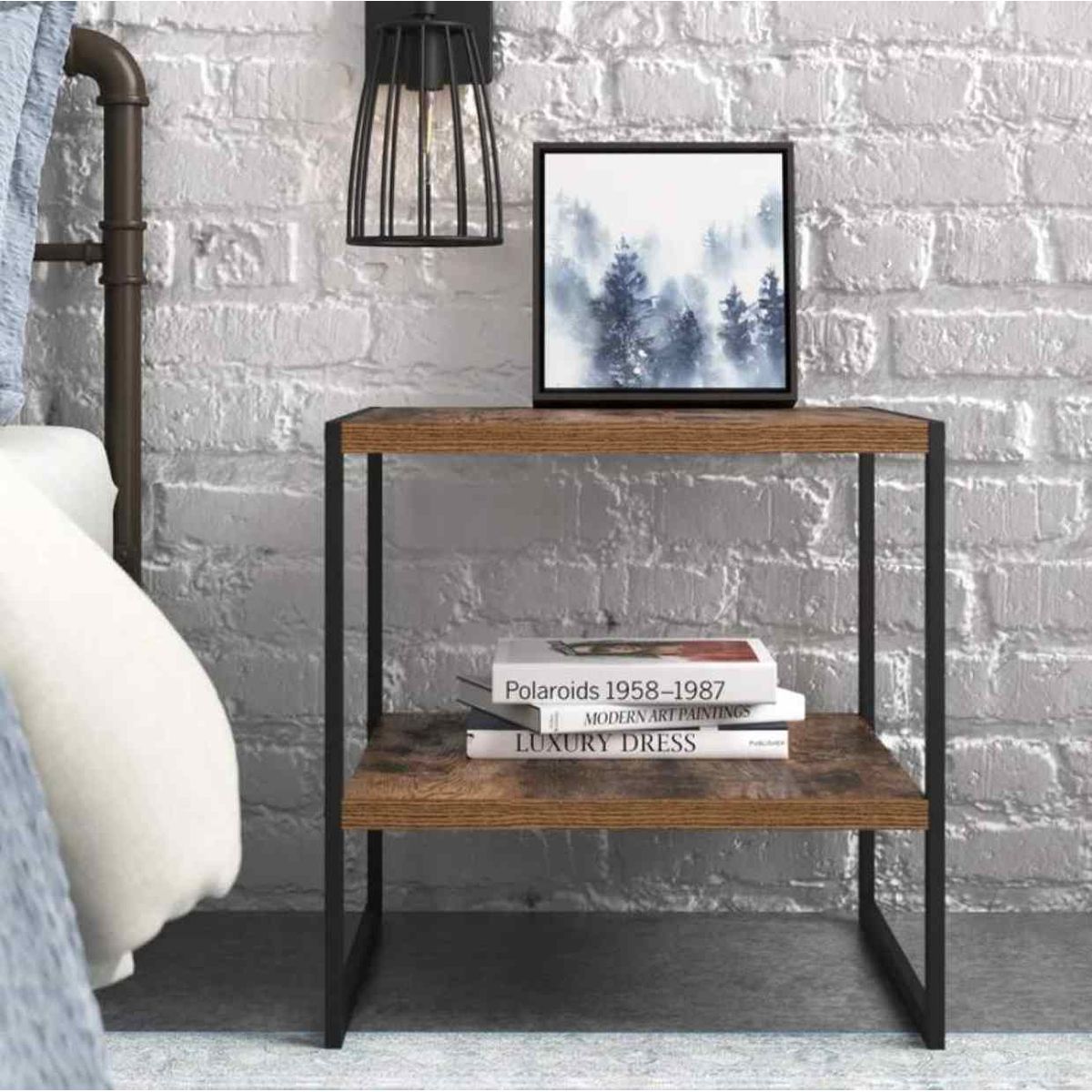 VENTITAS HOME - Velador Industrial Petra Ventitas Home Caramelo
