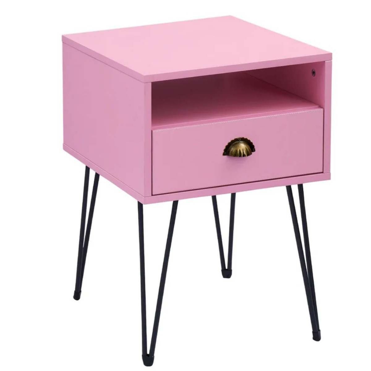 VENTITAS HOME - Velador Minimalista Amanda Ventitas Home Rosado