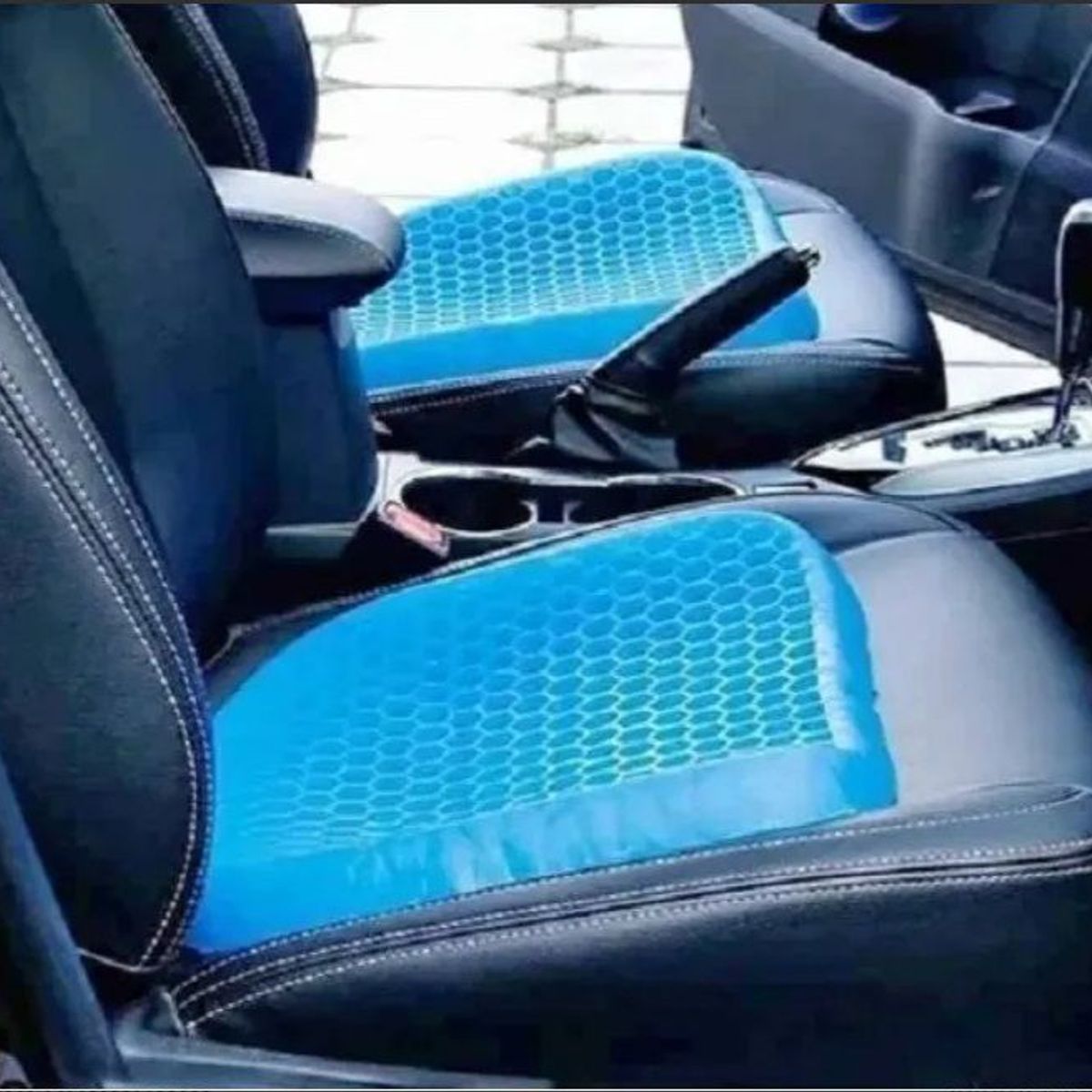 OEM - Cojín de Gel antideslizante para asiento de coche y oficina 2 PCS