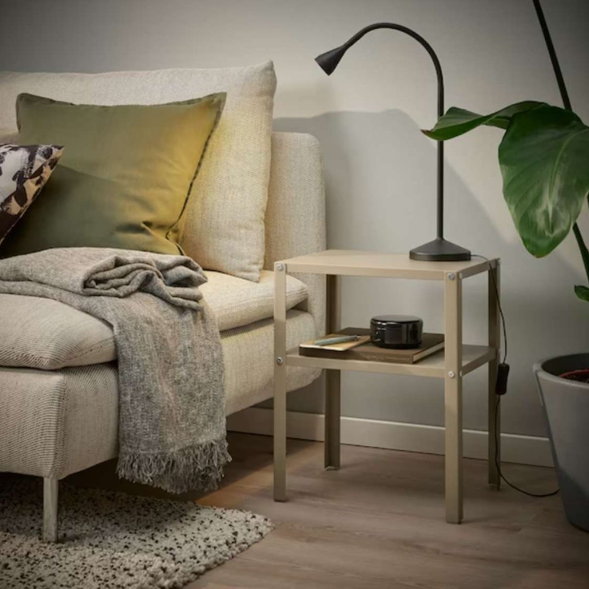 VENTITAS HOME - Velador Minimalista Yatina Ventitas Home Beige