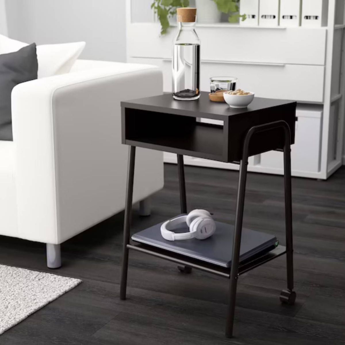 VENTITAS HOME - Velador Industrial Qasia Ventitas Home Negro