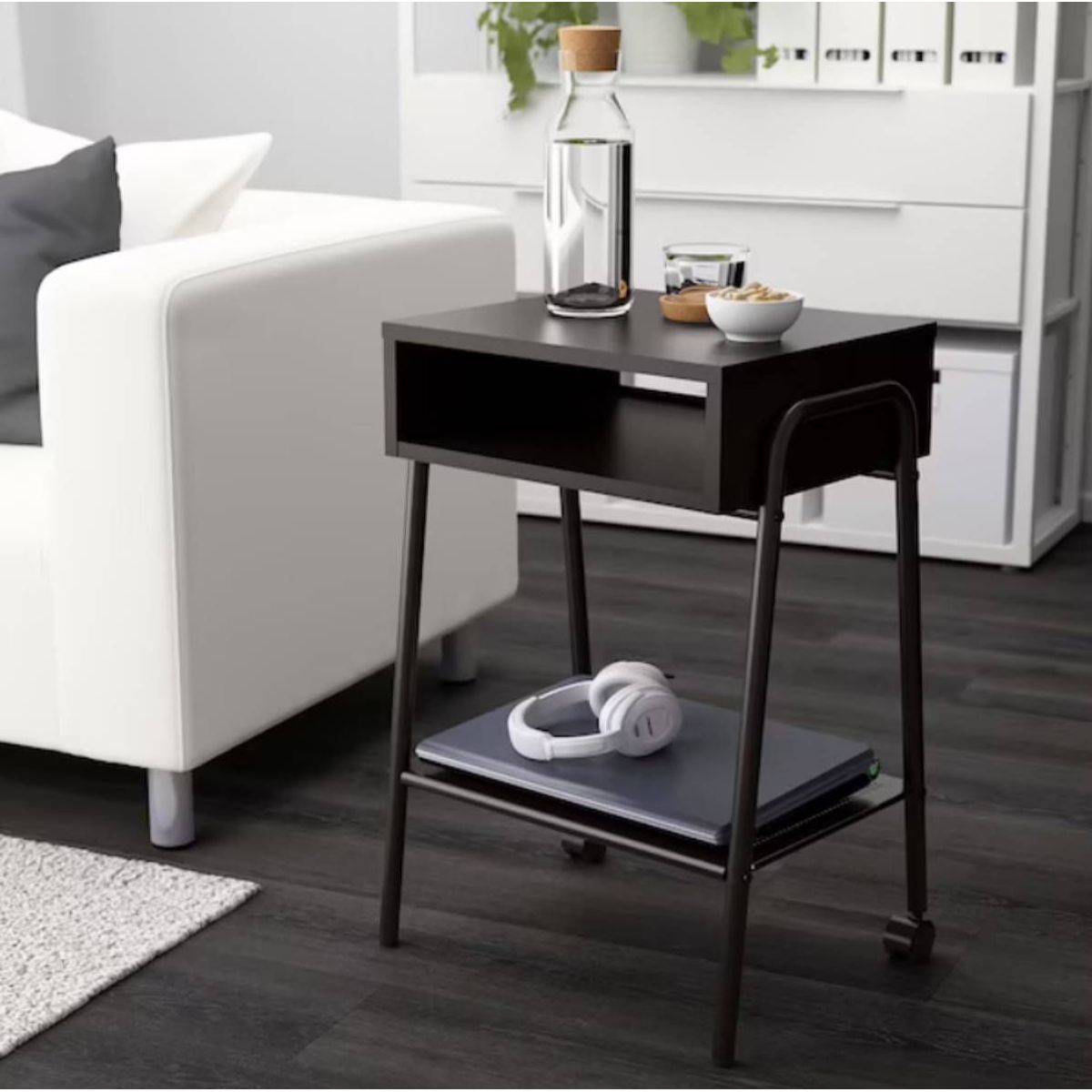 VENTITAS HOME - Velador Industrial Qasia Ventitas Home Negro