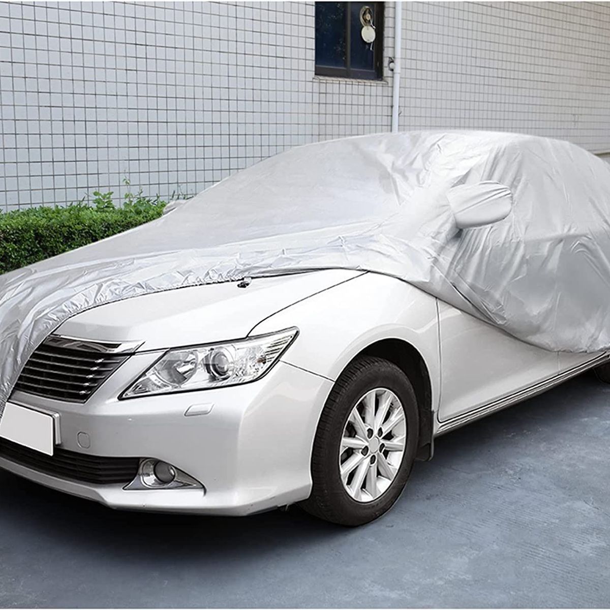 GENERICO - Funda impermeable para automóvil todo tipo de clima Talla L