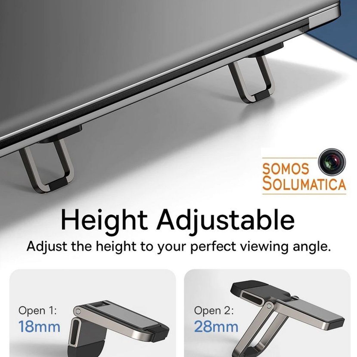 BASEUS - Soporte Para Laptop Macbook - Baseus - Ergonomico Patas Plegables