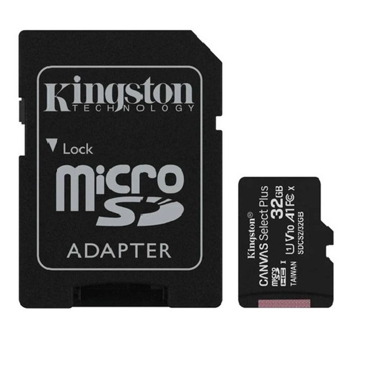 KINGSTON - Memoria Micro SD 32GB Kingston Clase 10 Adaptador SD