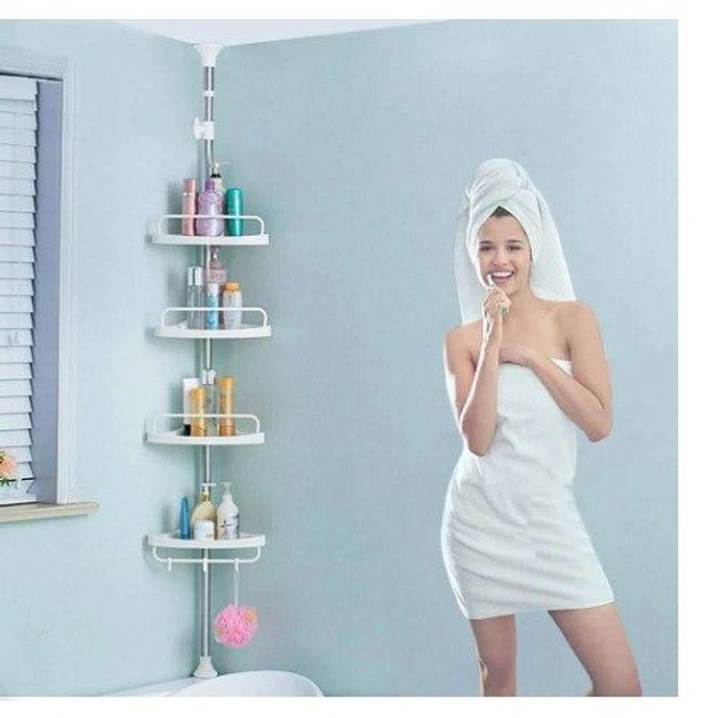 GENERICO - Organizador Esquinero de Baño Ducha
