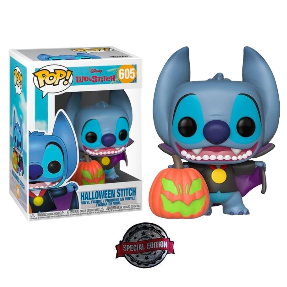 FUNKO - Funko Pop Halloween Stitch - Disney Lilo y Stitch exc SE