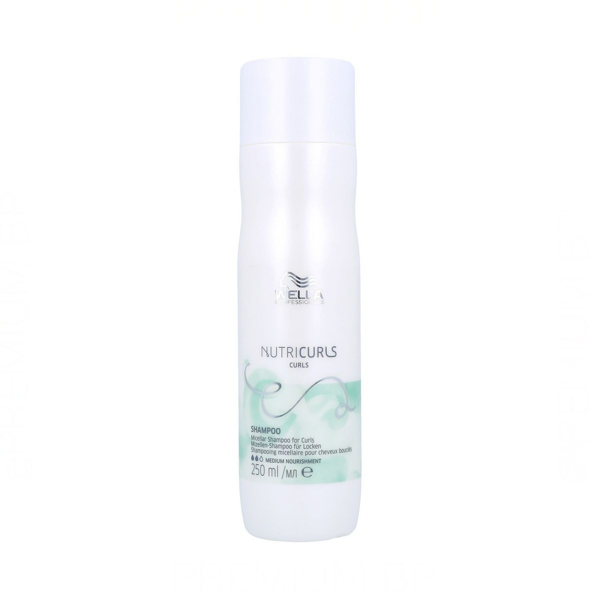 WELLA - Shampoo Para Rizos 250ml  Acondicionador  Balsamo Wella Nutricurls