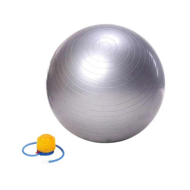 GENERICO - Pelota Yoga Premium 85cm Inflador Plomo