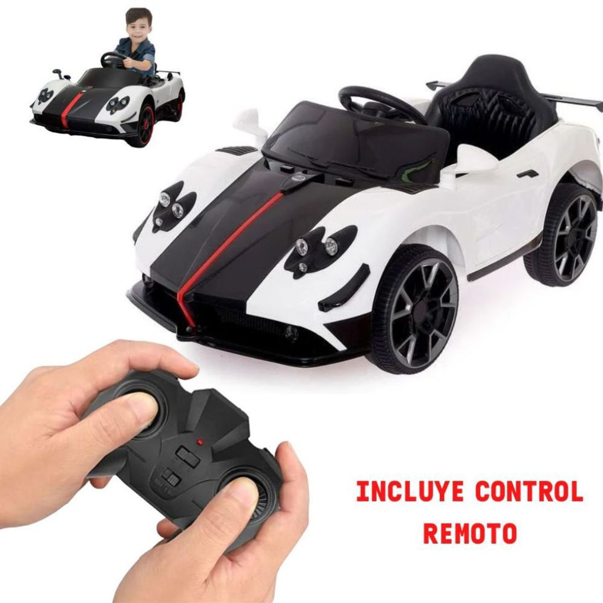 GENERICO - Carro a Batería tipo Lamborghini para Niños