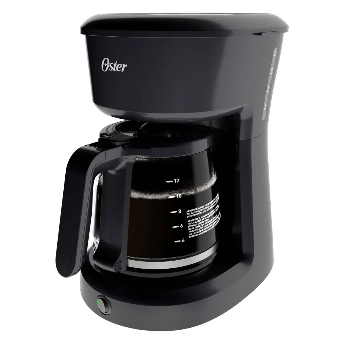 OSTER - Cafetera Eléctrica 12 tazas BVSTDCS12B Negro Oster