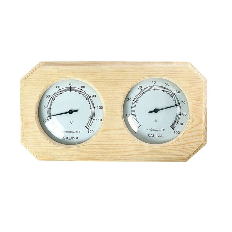 GENERICO - Termohigrómetro para sauna Medición de Temperatura
