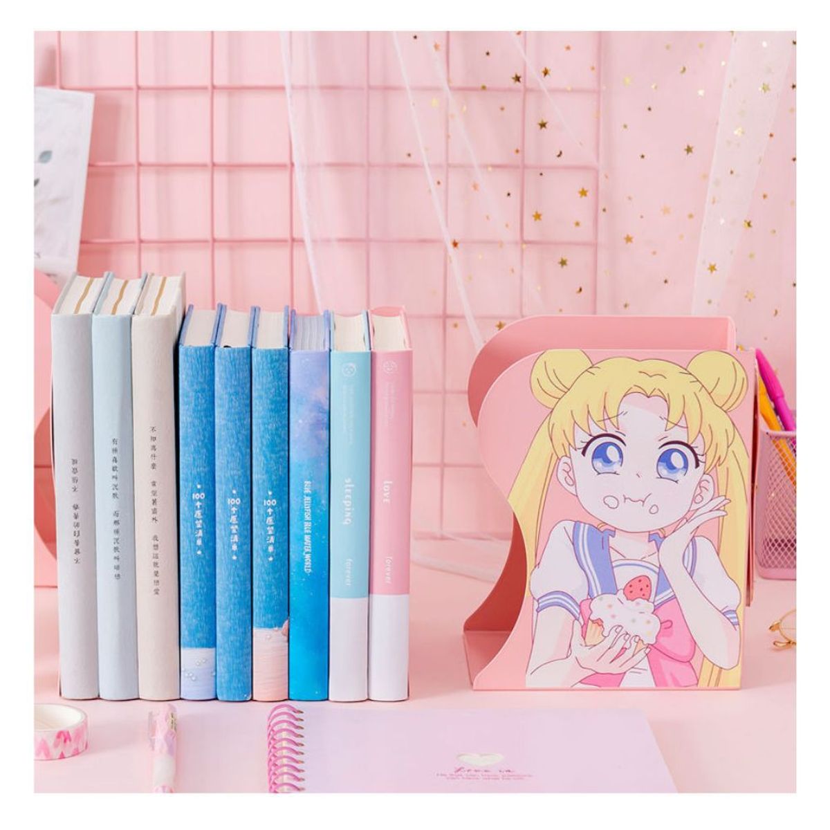 GENERICO - Organizador de Libro Escritorio Sailor Moon D