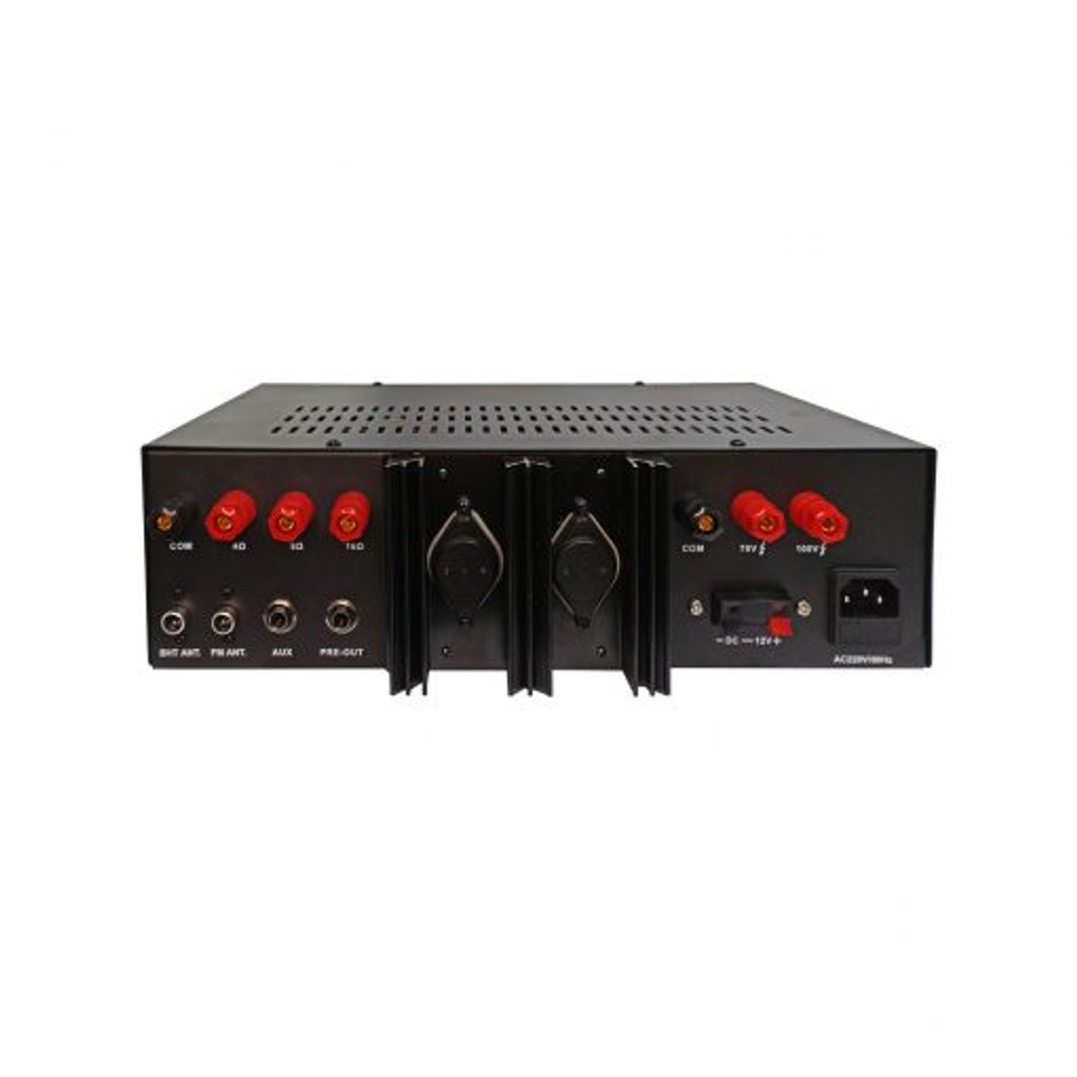 BATBLACK - Amplificador de audio 120w p4 mp3usbfmbt pam3-1204 batblack