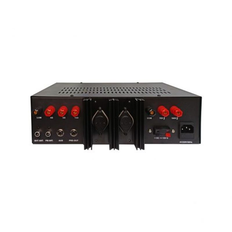 BATBLACK - Amplificador de audio 120w p4 mp3usbfmbt pam3-1204 batblack