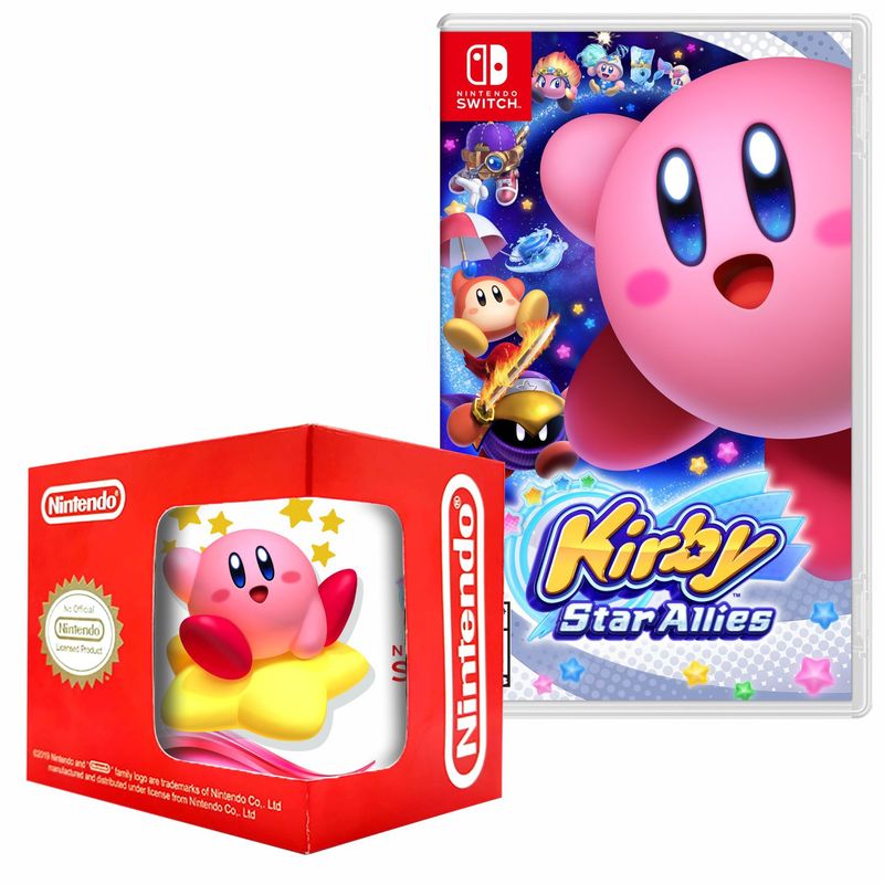 NINTENDO - Kirby star allies nintendo switch y taza