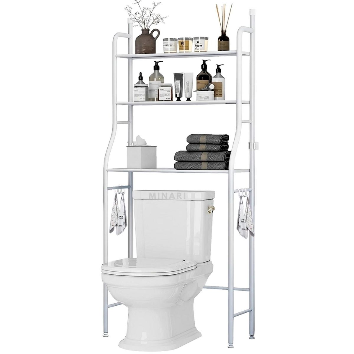 MINARI - Estante Organizador Lavandería Accesorios de Baño Premium179B