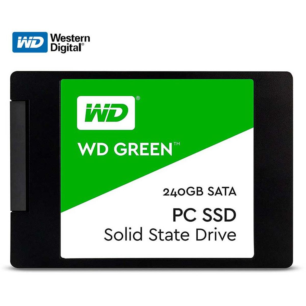 WESTERN DIGITAL - Disco solido ssd 240gb wd green 25 sata 7mm - wds240g3g0a